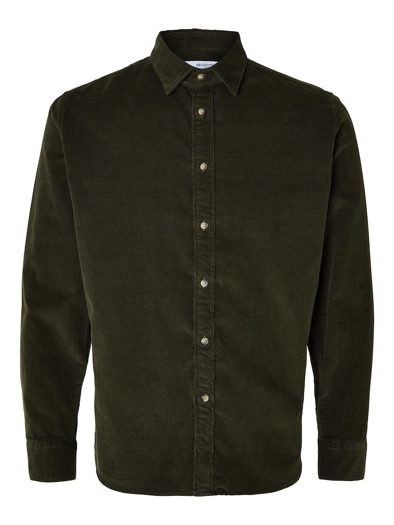 slhRegOwen cord shirt ls aw23 noos (8502384853339)