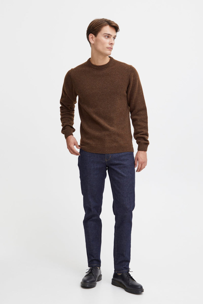 Casual Friday Karl - Uld striktrøje i regular fit - HUSET Men & Women (9464470765915)