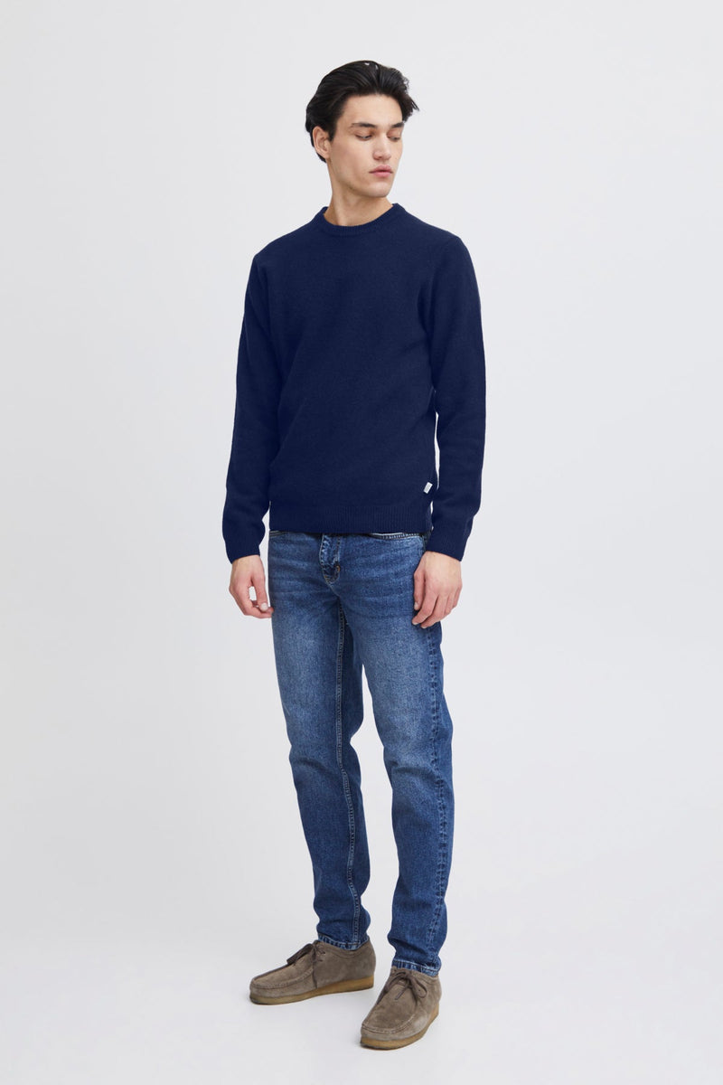 Casual Friday Karl - Uld striktrøje i regular fit - HUSET Men & Women (9464469717339)