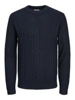 Jack & Jones Craig - Cable striktrøje - HUSET Men & Women (9363127173467)