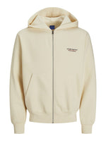 Jack & Jones Islington - Loose fit sweat hoodie med lynlås - HUSET Men & Women (9700508270939)