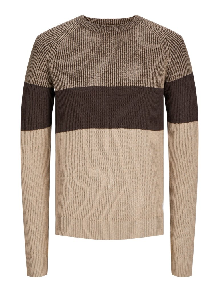 Jack & Jones Pannel - Colorblock striktrøje - HUSET Men & Women (9363127271771)