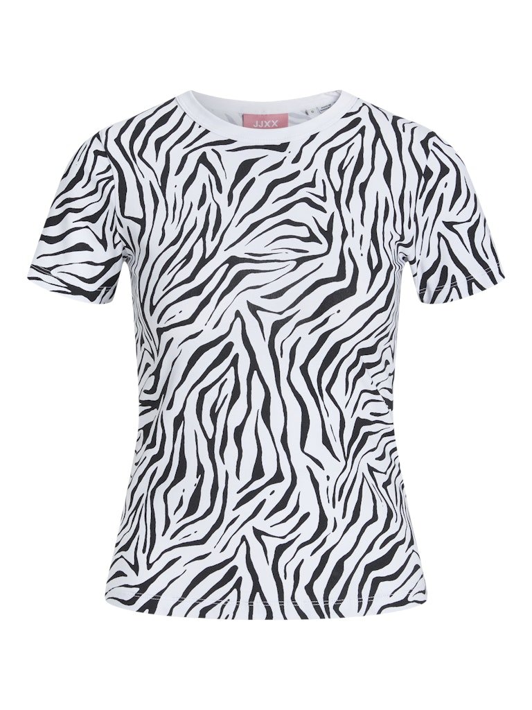 JJXX Gigi - Zebra t-shirt - HUSET Men & Women (9668532896091)