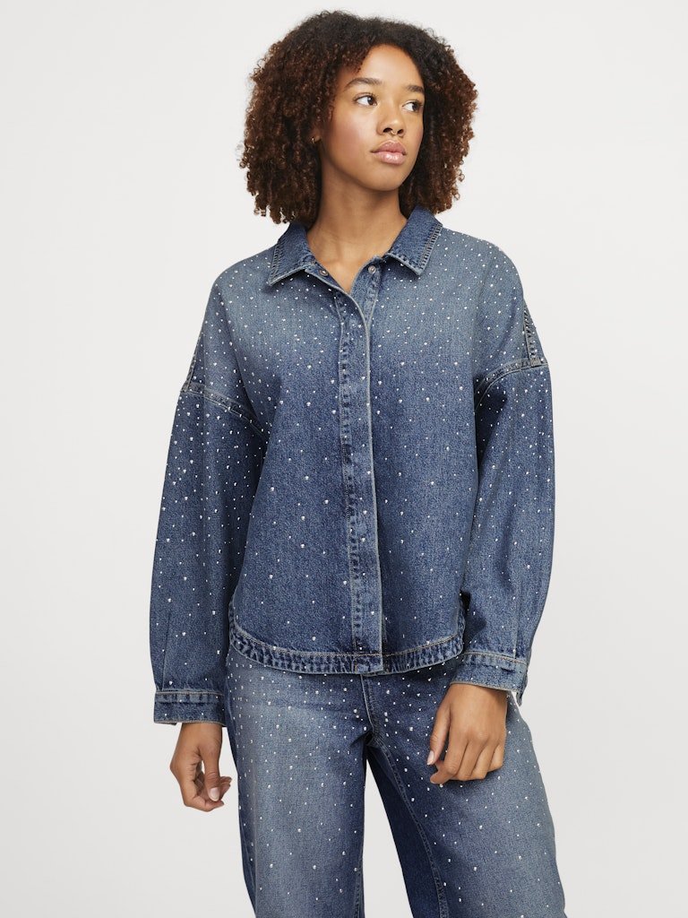 JJXX Jen - Oversized denim skjorte - HUSET Men & Women (9551248523611)