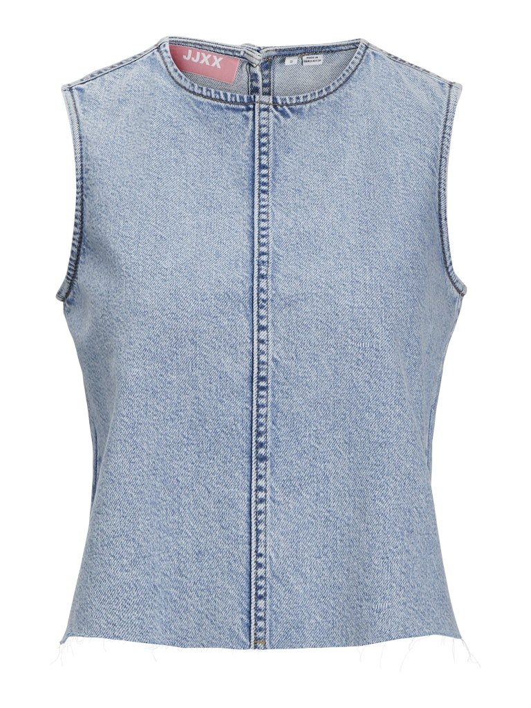 JJXX Maggie - Cut off denim top - HUSET Men & Women (9700300489051)