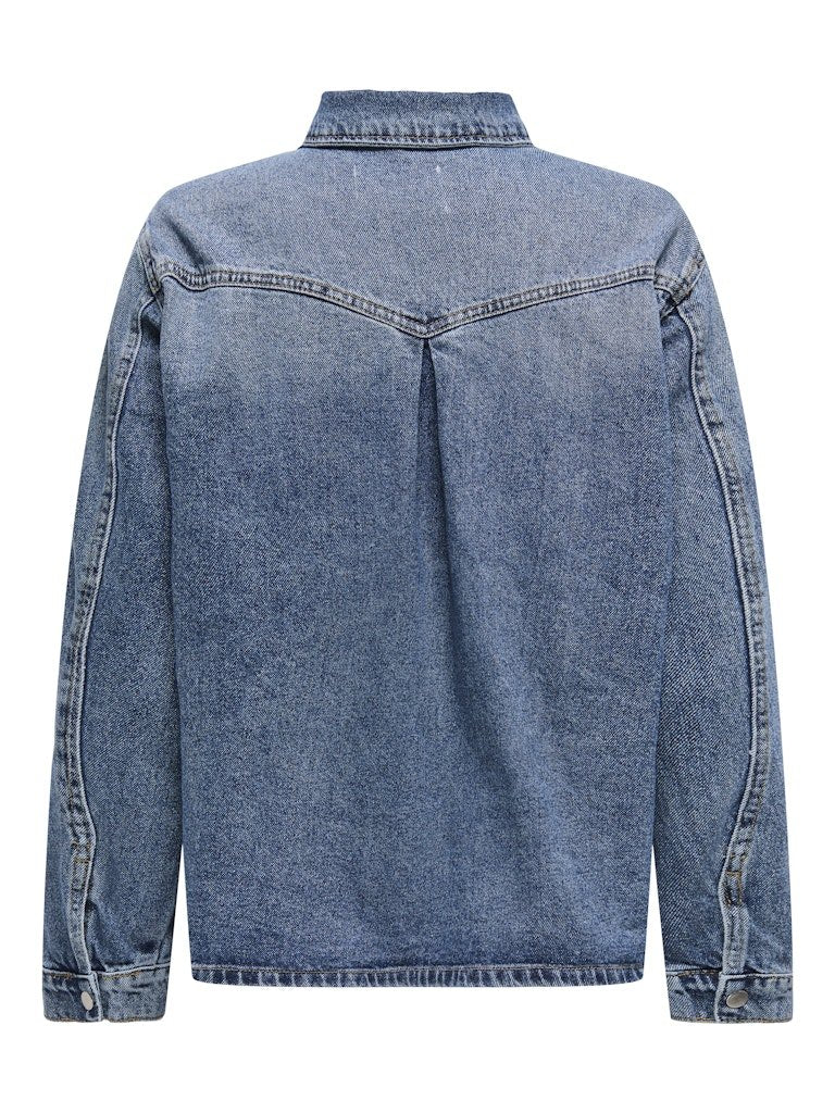 Only Ella - Denim skjorte - HUSET Men & Women (9586942050651)