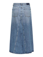 Only Joslyn - Lang denimnederdel - HUSET Men & Women (9216610697563)