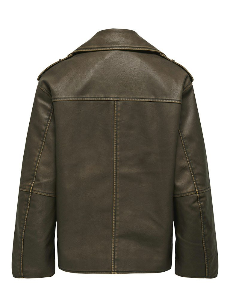 Only Montana - Faux leather biker jakke - HUSET Men & Women (9284086169947)