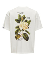 Only & Sons Aarav Life - Oversize t - shirt med backprint - HUSET Men & Women (9257854370139)