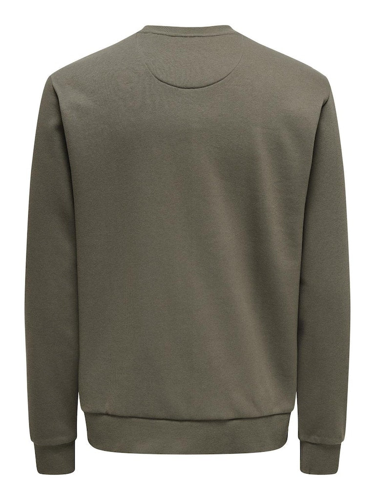 Only&Sons Football - Sweatshirt med print - HUSET Men & Women (9428004798811)