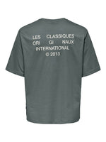 Only&Sons Les Classiques - Relaxed fit t-shirt med print - HUSET Men & Women (9383599210843)