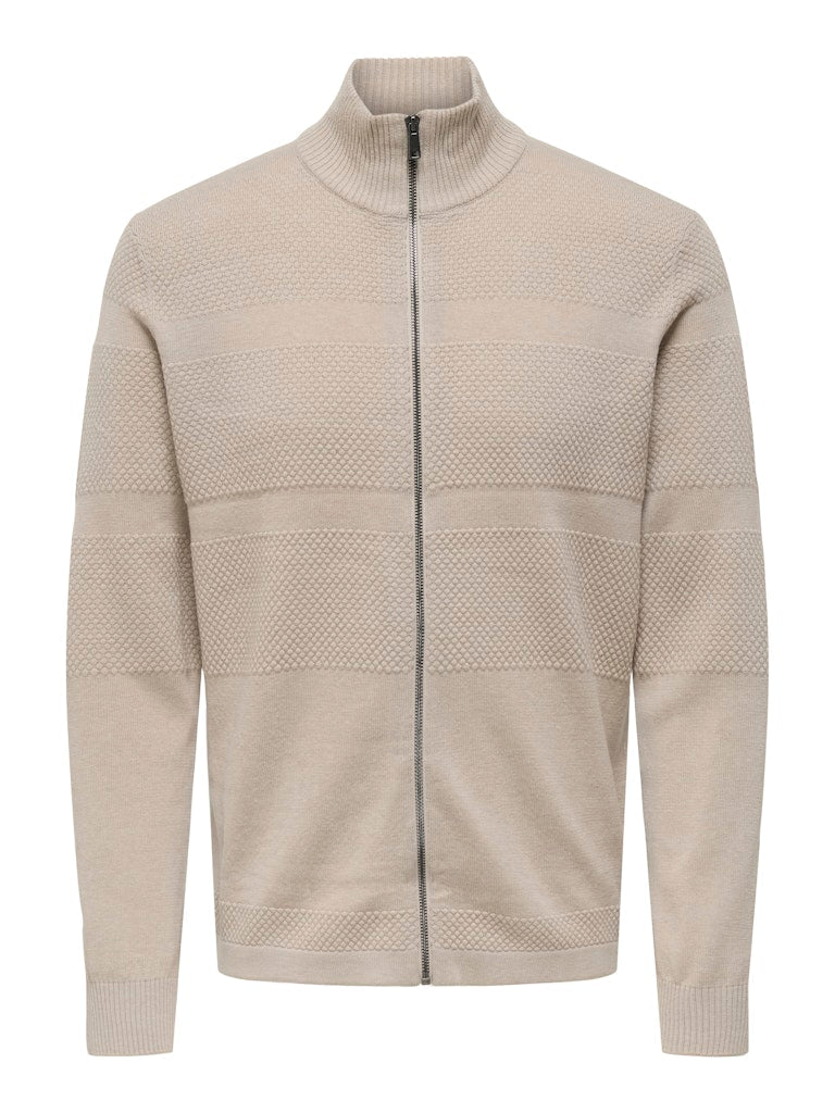 Only&Sons Malik - Cardigans med struktur - HUSET Men & Women (9533202039131)