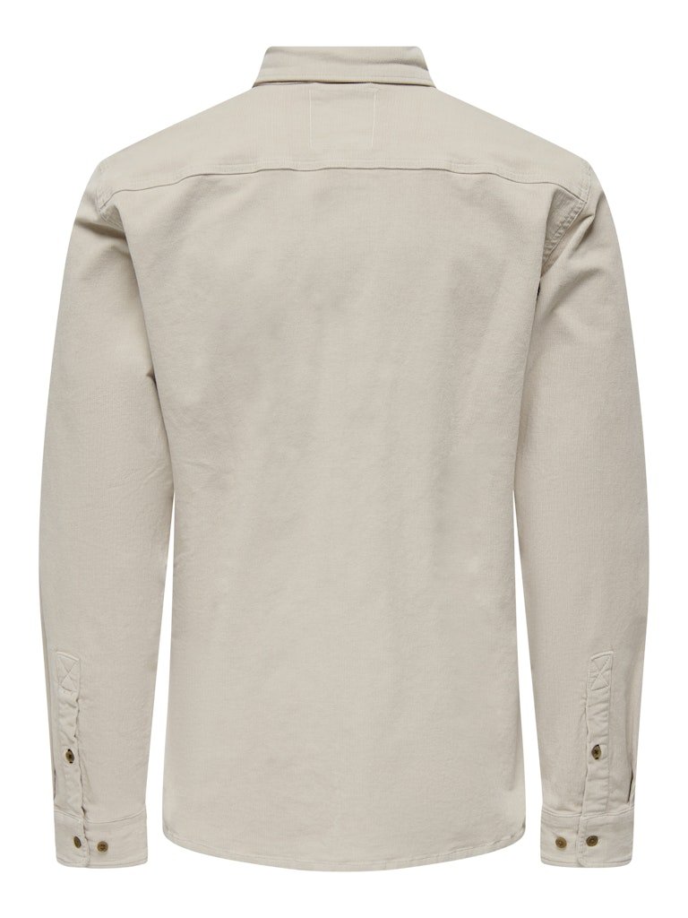 Only&Sons Michael - Langærmet stretch skjorte i regular fit - HUSET Men & Women (9313143816539)