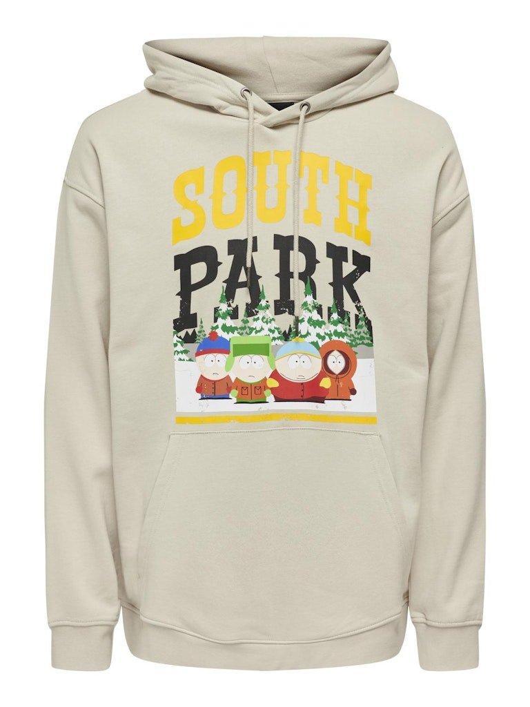 Only&Sons South Park - Hoodie med print - HUSET Men & Women (9412586406235)