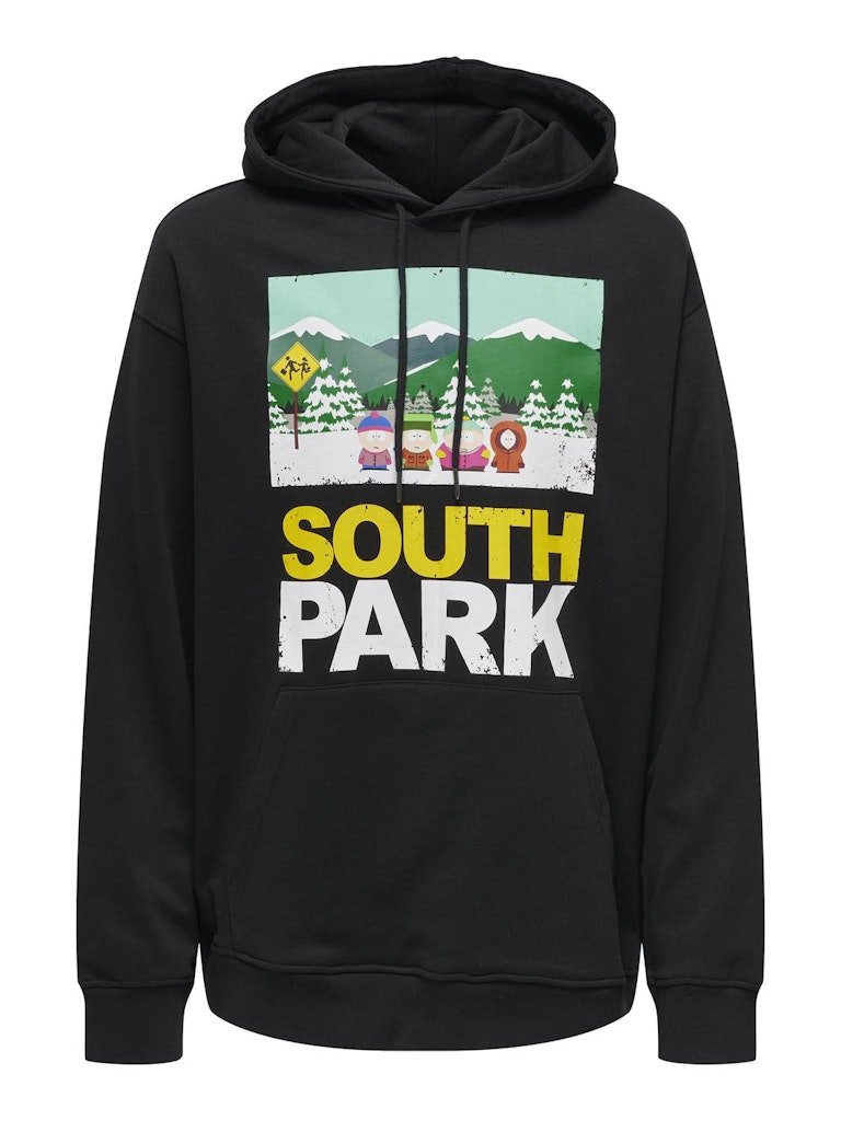 Only&Sons South Park - Hoodie med print - HUSET Men & Women (9412586406235)