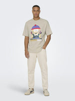 Only&Sons South Park - T-shirt med print - HUSET Men & Women (9412672651611)