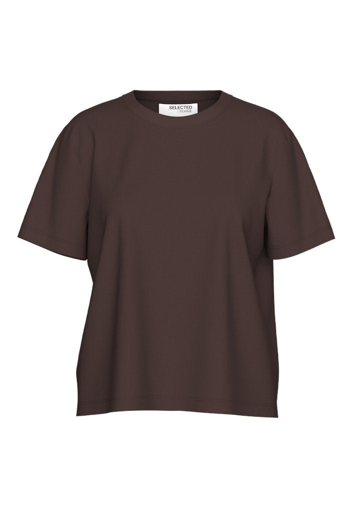 Selected Femme Essential - Boxy t-shirt - HUSET Men & Women (9533027746139)