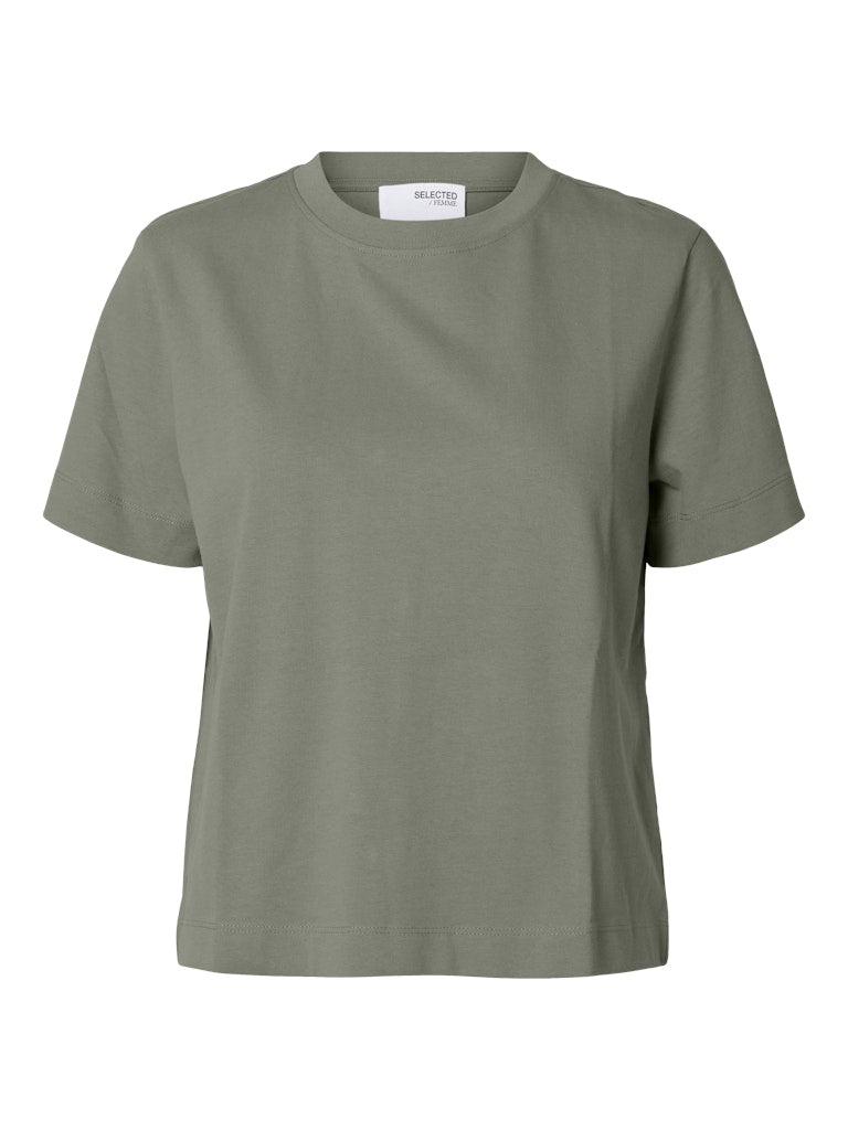 Selected Femme Essential - Boxy t-shirt - HUSET Men & Women (9594792149339)