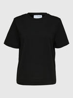 Selected Femme Essential - Boxy t - shirt - HUSET Men & Women (8668943286619)