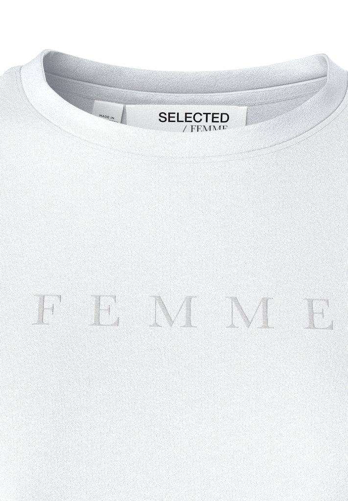 Selected Femme Vilja - Logo t-shirt - HUSET Men & Women (9235928285531)