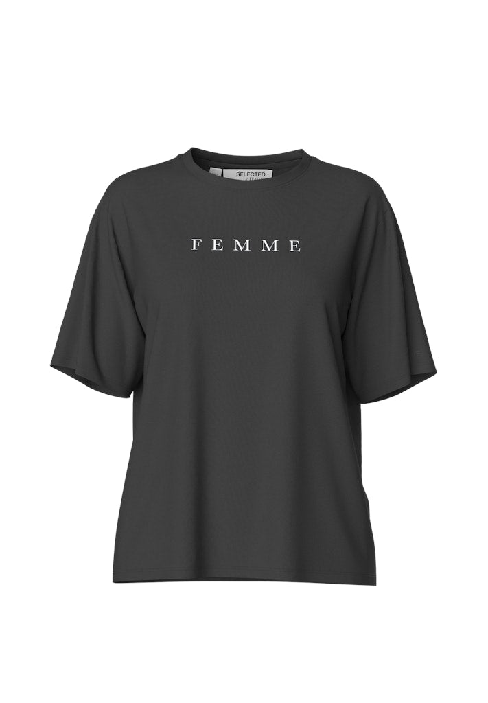 Selected Femme Vilja - Logo t-shirt - HUSET Men & Women (9235928285531)