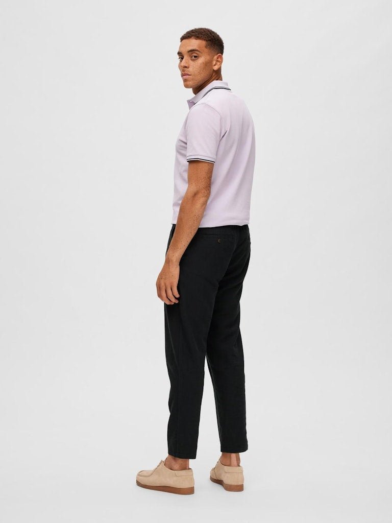 Selected Homme Brody 172 - Slim tapered hørmix bukser - HUSET Men & Women (9700092248411)