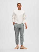 Selected Homme Brody 172 - Slim tapered hørmix bukser - HUSET Men & Women (9700092248411)