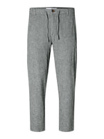 Selected Homme Brody 172 - Slim tapered hørmix bukser - HUSET Men & Women (9700092248411)