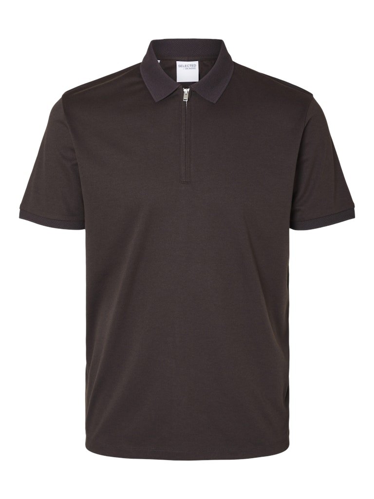 Selected Homme Fave - Polo med lynlås i regular fit - HUSET Men & Women (8748364267867)