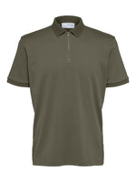 Selected Homme Fave - Polo med lynlås i regular fit - HUSET Men & Women (8748364267867)