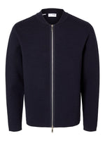 Selected Homme Mike - Strikket cardigan med lynlås - HUSET Men & Women (9312850903387)