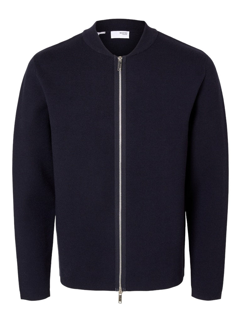 Selected Homme Mike - Strikket cardigan med lynlås - HUSET Men & Women (9312850903387)