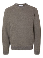 Selected Homme Ross - Strikket pullover med struktur - HUSET Men & Women (9312850936155)