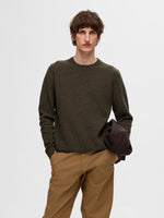 Selected Homme Ross - Strikket pullover med struktur - HUSET Men & Women (9312850936155)