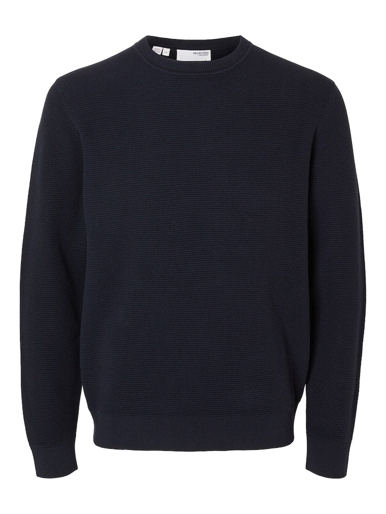 Selected Homme Ross - Strikket pullover med struktur - HUSET Men & Women (9312850936155)