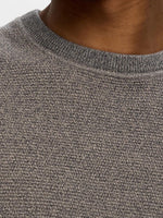 Selected Homme Ross - Strikket pullover med struktur - HUSET Men & Women (9312850936155)