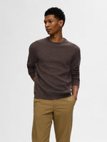 Selected Homme Ross - Strikket pullover med struktur - HUSET Men & Women (9312850936155)