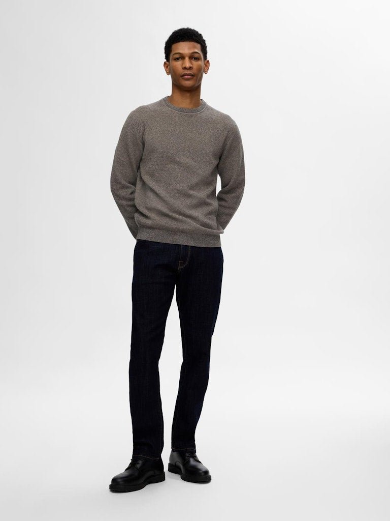 Selected Homme Ross - Strikket pullover med struktur - HUSET Men & Women (9312850936155)