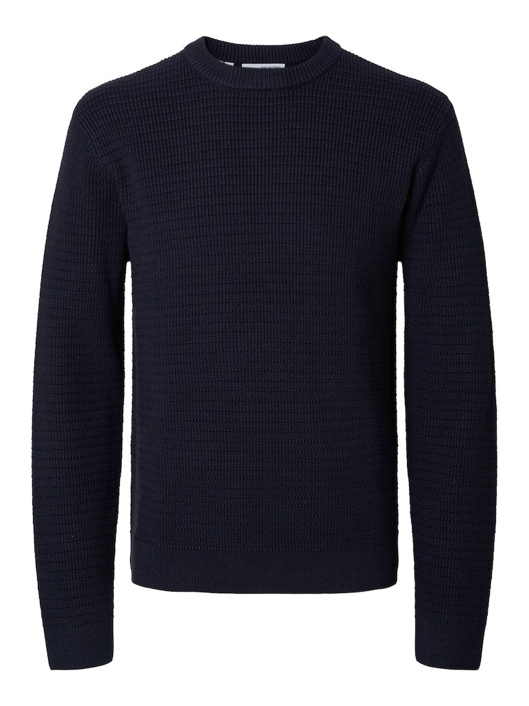 Selected Homme Theo - Strik med struktur - HUSET Men & Women (9389918421339)