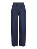 Vila Pora - High wide jeans med bælte - HUSET Men & Women (9632075940187)