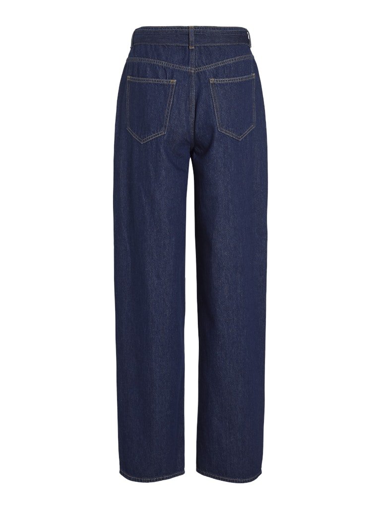 Vila Pora - High wide jeans med bælte - HUSET Men & Women (9632075940187)