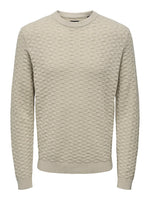 Only & Sons Kalle - Struktur strik pullover - HUSET Men & Women (8446550311259)