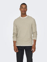 Only & Sons Kalle - Struktur strik pullover - HUSET Men & Women (8446550311259)