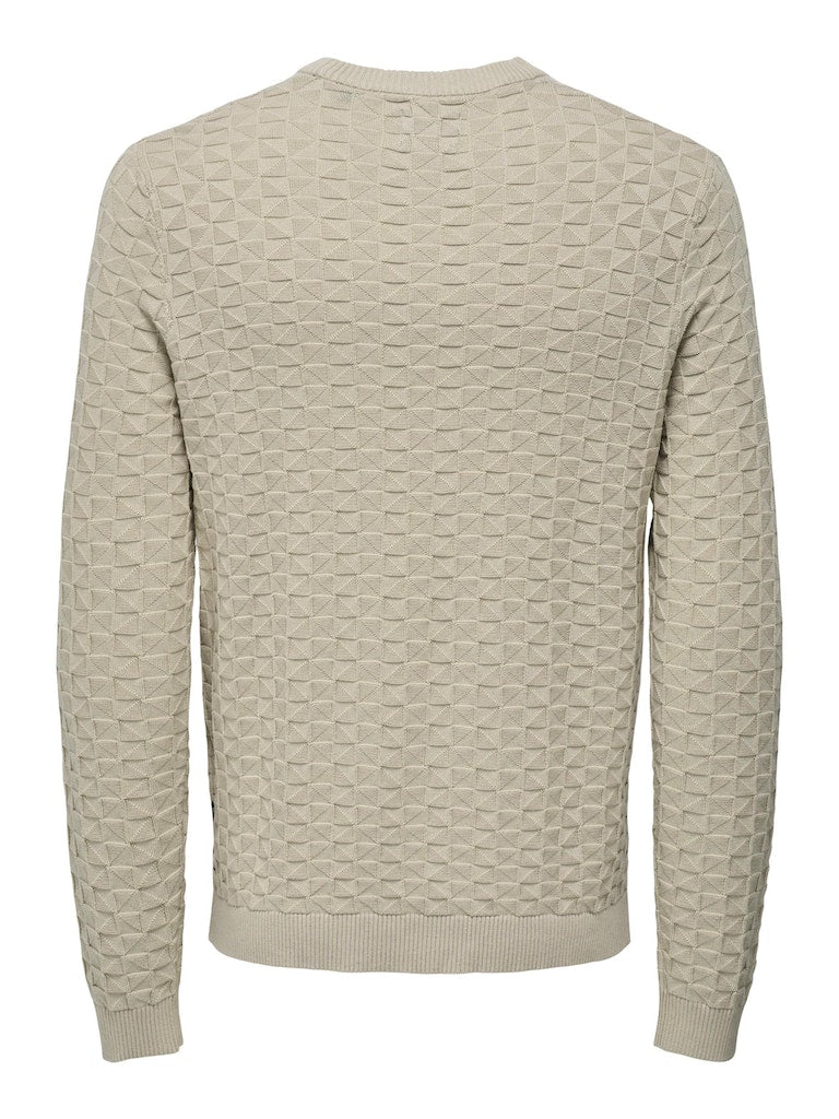 Only & Sons Kalle - Struktur strik pullover - HUSET Men & Women (8446550311259)