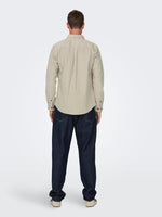 Only & Sons New Terry - Fløjelsskjorte i regular fit - HUSET Men & Women (8502458810715)