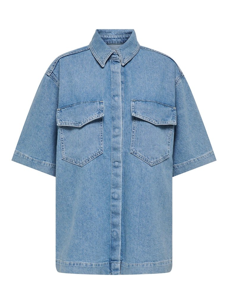 Only Sophie - Kortærmet denimskjorte - HUSET Men & Women (8485967036763)