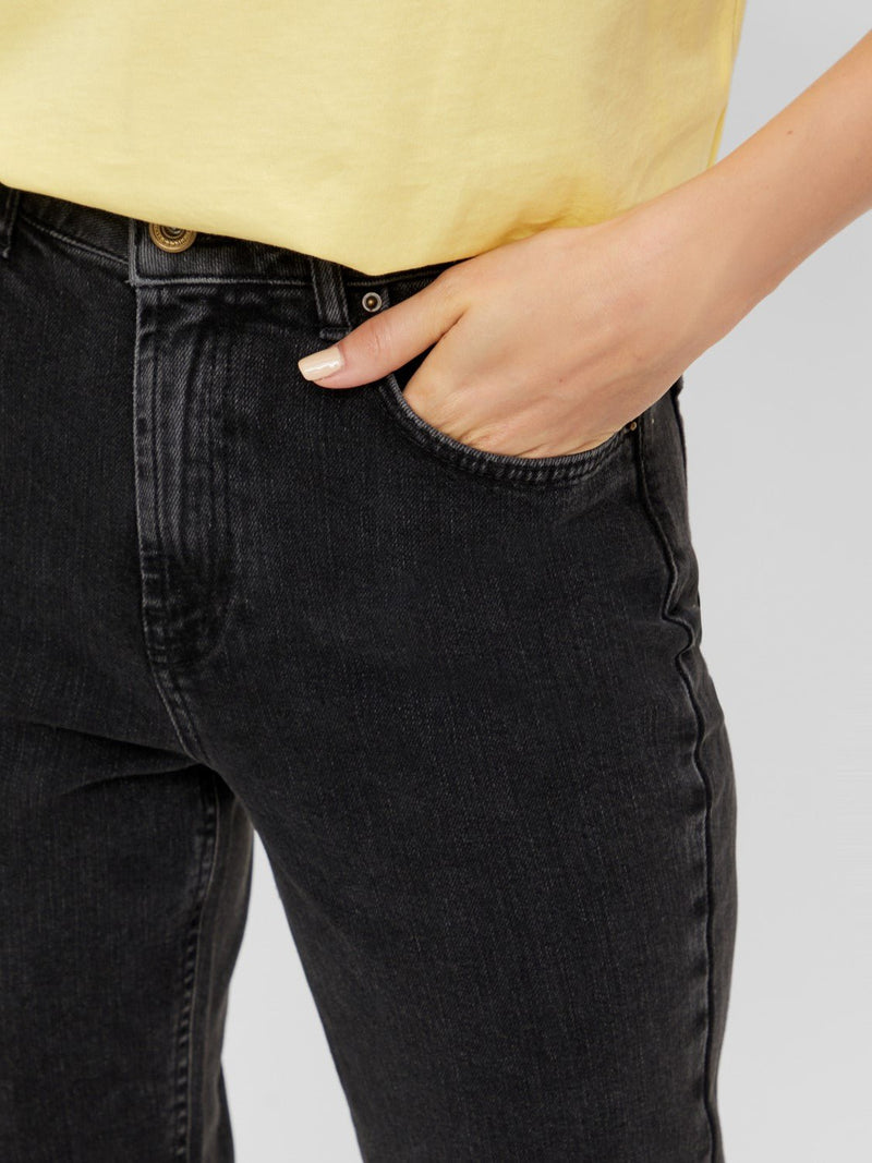 Pieces Leah - vasket mom jeans – Men Women