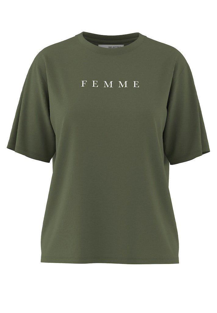 Selected Femme Vilja - Logo t-shirt - HUSET Men & Women (8740642160987)