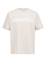 Selected Homme Alvar - Relaxed fit logo t-shirt - HUSET Men & Women (7958358491388)