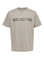 Selected Homme Alvar - Relaxed fit logo t-shirt - HUSET Men & Women (7958358491388)